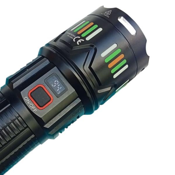 Powerdex Pd-12800 45 Watt 4500 Lümen Zoomlu Profesyonel Avcı El Feneri