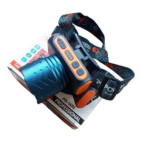 Powerdex PD-1472 Şarjlı Kafa Lambası
