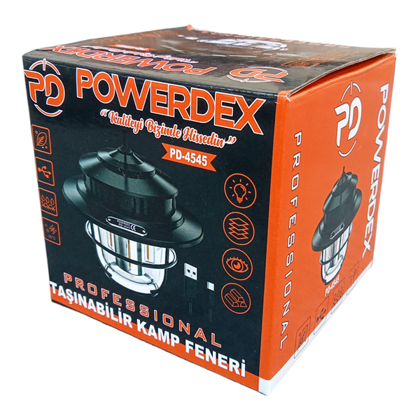 Powerdex PD-4545 Profesyonel Taşınabilir Kamp Feneri