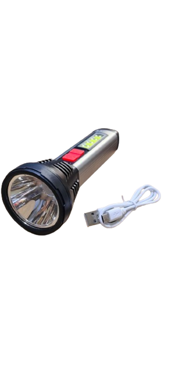 Powerdex PD-575 Su Geçirmez Süper Led Çelik Kasalı Işıldaklı El Feneri