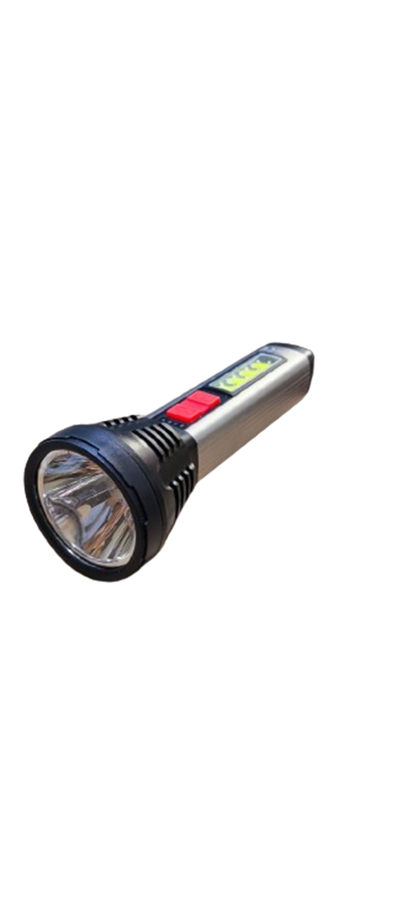 Powerdex PD-575 Su Geçirmez Süper Led Çelik Kasalı Işıldaklı El Feneri
