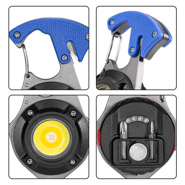 Powerdex PD-808 6 Fonksiyonlu Tornavidalı Mıknatıslı COB LED Mini Fener