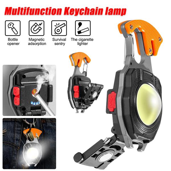Powerdex PD-808 6 Fonksiyonlu Tornavidalı Mıknatıslı COB LED Mini Fener