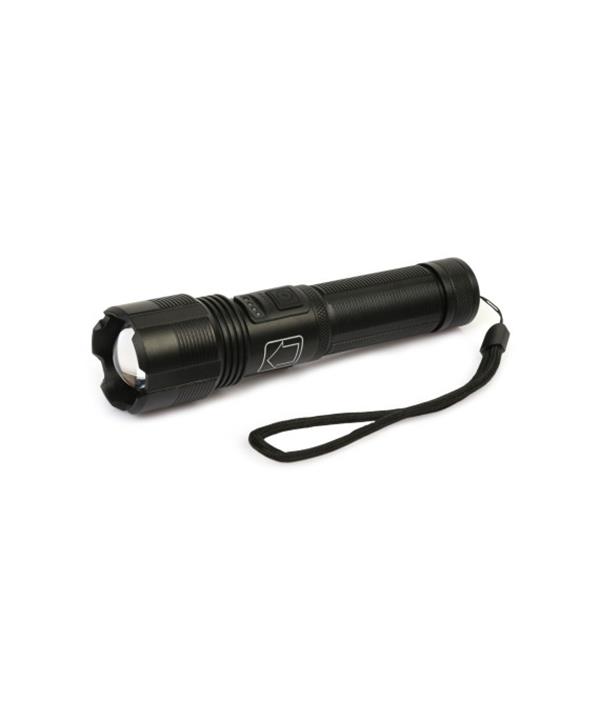 PeakStar PS-1600 3000 Lümen Süper Parlak LED Zoomlu 5 Mod Su Geçirmez Profesyonel Kamp Bekçi Avcı Feneri