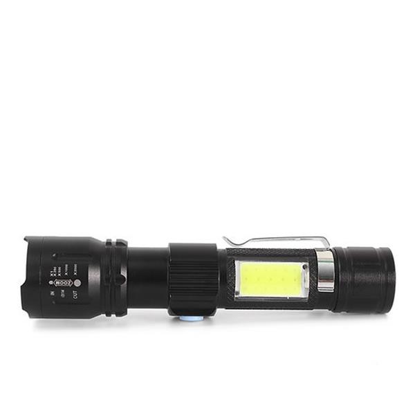 Polıce Ps-350 Zoom Kırmızı İkaz Işıklı Ve Magnet Özellikli Şarjlı El Feneri
