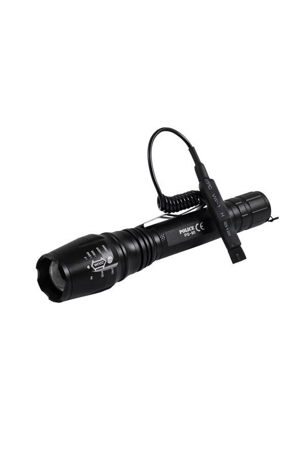Police PS-90 Cree T6 LED Alüminyum Gövde Şarjlı El Feneri