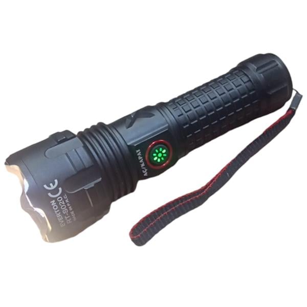 Everton P50 LED RT-S020 1000 Lümen Dijital Şarj Göstergeli Zoomlu Profesyonel El Feneri