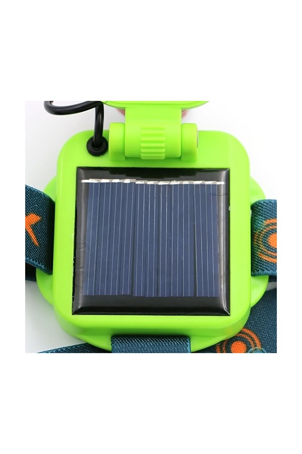 Şarjlı LED Kafa Lambası Güneş Enerjili Zoomlu Sellektörlü