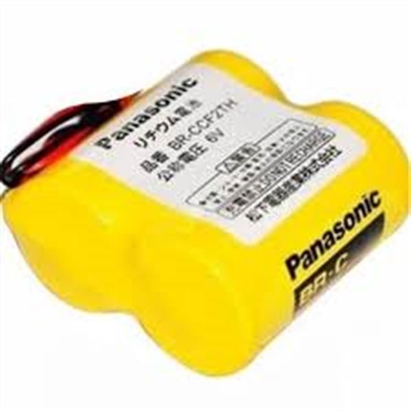 Panasonic BR-CCF2TH 6V 5000mAh Lityum PLC Pil - Fanuc CNC Hafıza ve Veri Yedekleme Bataryası (Kablo ve Soketli)