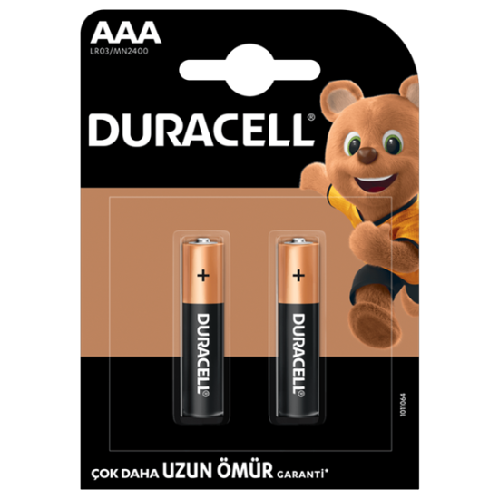 Duracell AAA İnce Pil 2’li