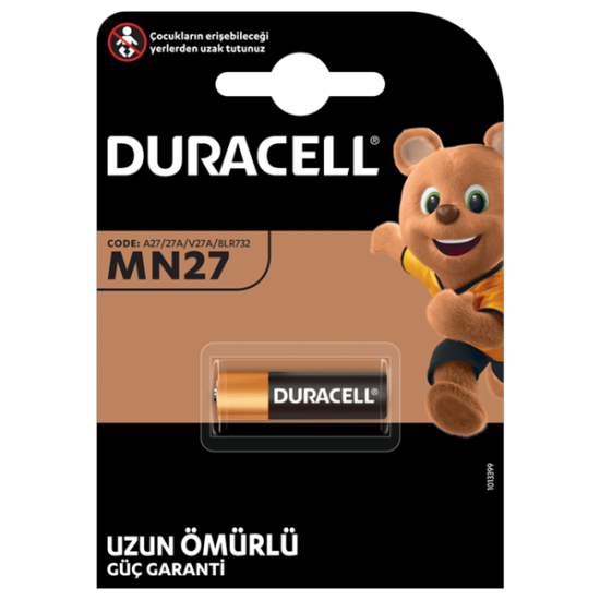 Duracell Mn27/27A Pil 1’li