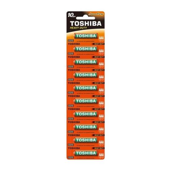 TOSHIBA R03KG KARTELA İNCE PİL 10LU