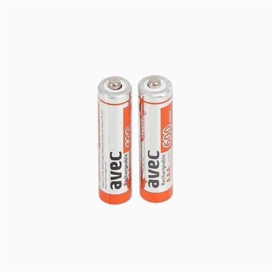 Avec 600 Mah İnce Pil 2’li