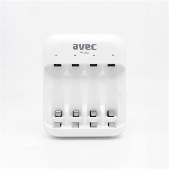 AVEC AV-CH01 USB HIZLI PİL ŞARJ CİHAZI 4LÜ