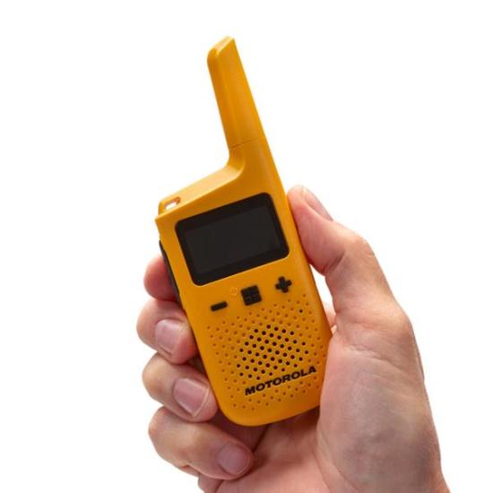 MOTOROLA T72 TELSİZ İKİLİ SET SARI