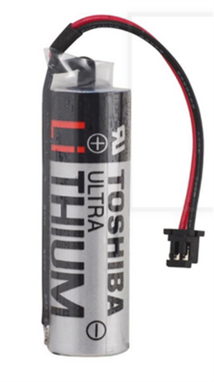Toshiba ER-6VC119A 3.6V 2000mAh Lithyum Battery Siyah Soketli PLC-CNC Pil