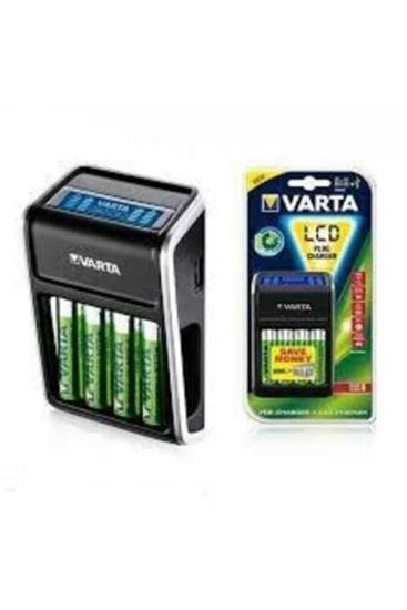 Varta Lcd Plug Charger 4Xaa 2100 Mah