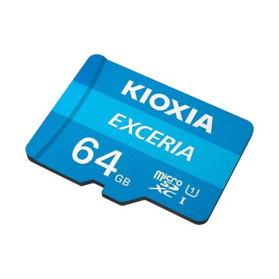 KIOXIA 64 GB EXCERIA MICRO SDXC UHS-1 CARD C10