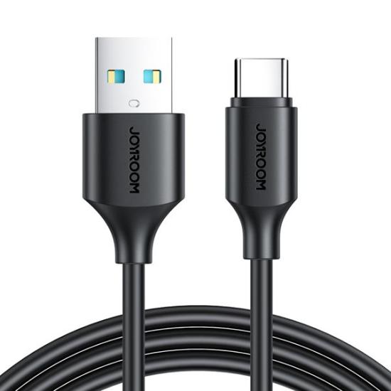 JOYROOM S-UC027A9 3A USB A-TYPE C 1M-BLACK
