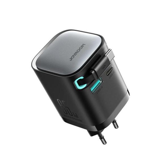 JOYROOM JR-TCL02 65W GAN CHARGER WITH REC.CABLE