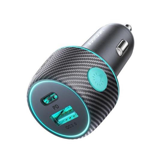 JOYROOM JR-CCN01 60W 1A+1C CAR CHARGER BLACK