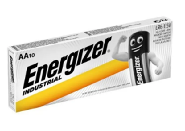 Energizer Endüstriyel Alkalin AA İnce Kalem Pil 10lu