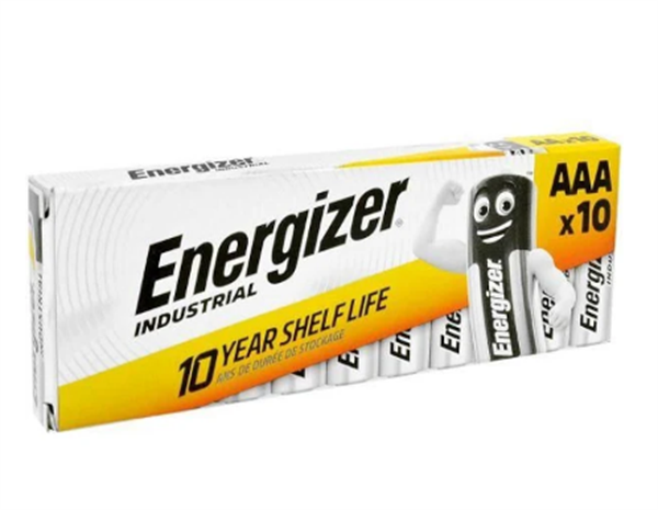 Energizer Endüstriyel Alkalin AAA İnce Kalem Pil 10lu