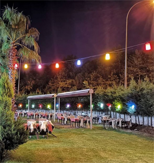 Ağaç Aydınlatma Feneri Su Geçirmez Solmaz A+ Kalite Plastik 10 Adet Tasarruflu 10W Ampul Paketli