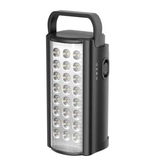 DL-2424 ALMİNA ŞARJ EDİLEBİLİR USBLİ 24 LED Lİ IŞILDAK