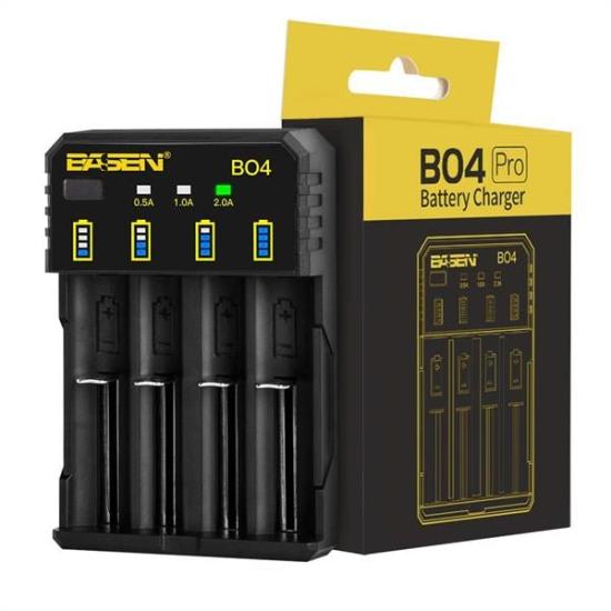 Basen BO-4 Pro Lİ-Ion / Ni-Cd / Ni-MH Pil Şarj Aleti