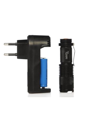 Barnetta BRS2 XPE Led Şarjlı Metal El Feneri