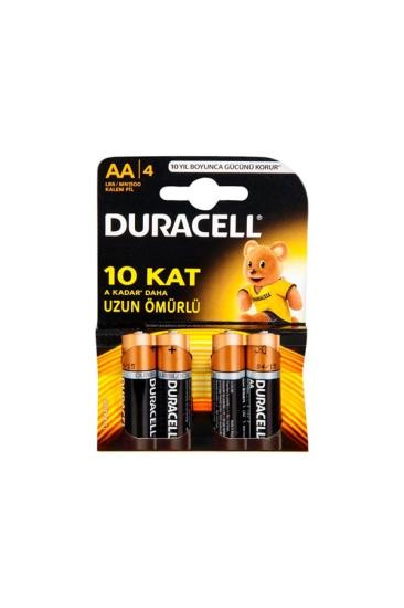 Duracell Alkalin AA Kalem Pil 4’lü Paket