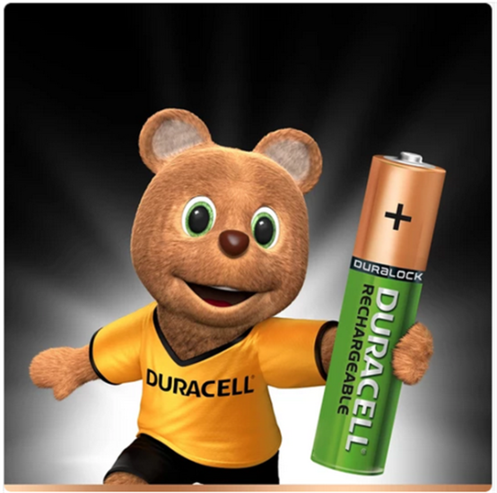 Duracell AAA Şarjedilebilir İnce Kalem 850 Mah  Pil 4’lü