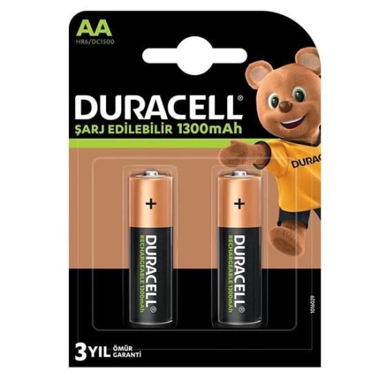 Duracell AAA Şarjedilebilir İnce Kalem 750 Mah  Pil 2’li