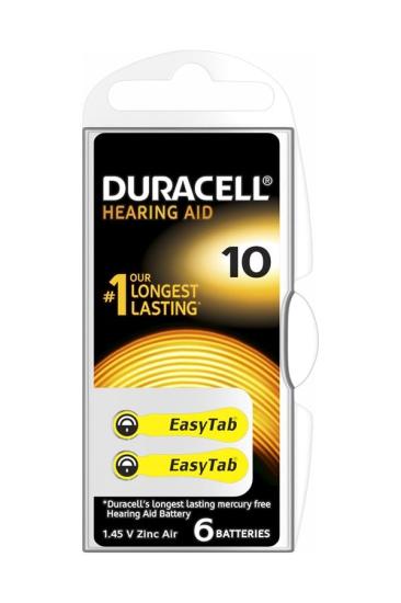 Duracell 10 Numara Kulaklık Pili