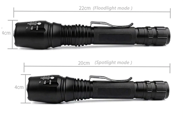 F.B.I F 9010 Yüksek kalite 20 w taktik Led el feneri zumlanabilir 18650 şarj edilebilir pil su geçirmez avcılık için ideal El Feneri