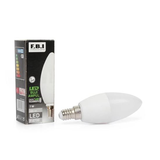 F.B.I 560 Lümen 6500K E14 Duy Buji Ampul Beyaz