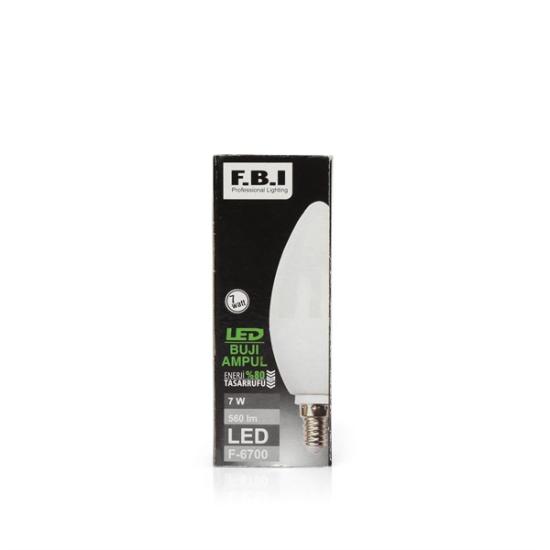 F.B.I 560 Lümen 3500K E14 Duy Buji Ampul Gün Işığı