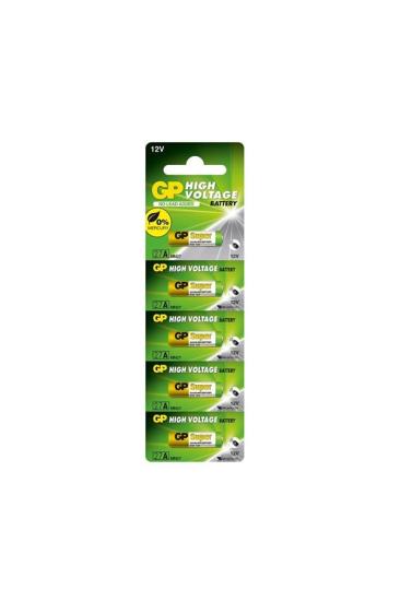 GP 27A 12V Alkalin Pil 5’li Paket