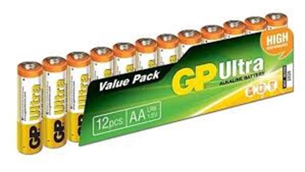 GP ULTRA Alkalin LR03 AAA İnce Kalem Pil (12Li Ambalaj