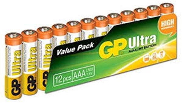 GP ULTRA Alkalin LR6 AA Kalem Pil (12Li Ambalaj)