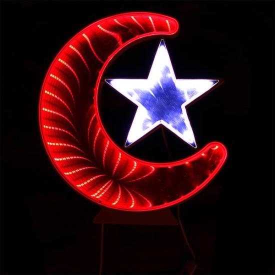 Ay Yıldız Işık Pano Türk Bayrağı Bigem Bm-079