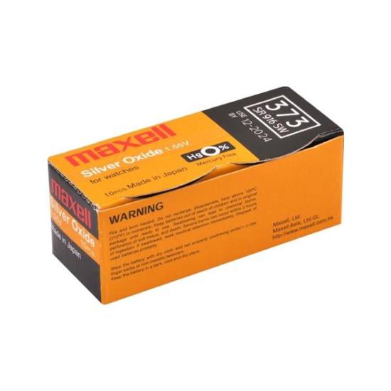 Maxell 373 SR-916SW Pil 10 lu Paket