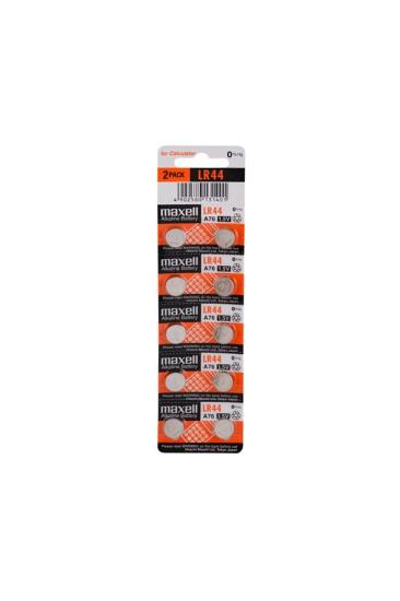 Maxell LR44/A76/AG13 Alkaalin Pil