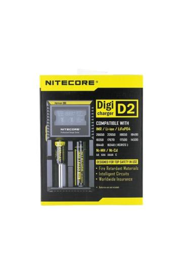 Nitecore D2 Pil Şarj Aleti