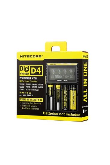 Nitecore D4 Pil Şarj Aleti