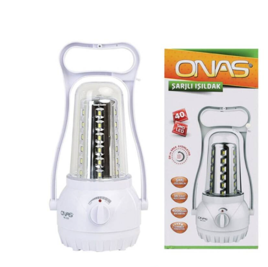 ONAS NS-215 40 LEDLİ ŞARJLI IŞILDAK