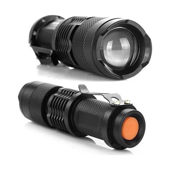 Gold Orion OR-87 Cree LED Zoomlu Şarjlı Cep Feneri - 200m Işık Mesafesi, Yağmur Suyu Geçirmez