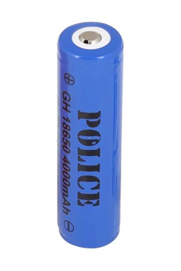 Police 18650 3.7V 4000 mAh Akım Korumalı Şarjlı Li-ion Pil