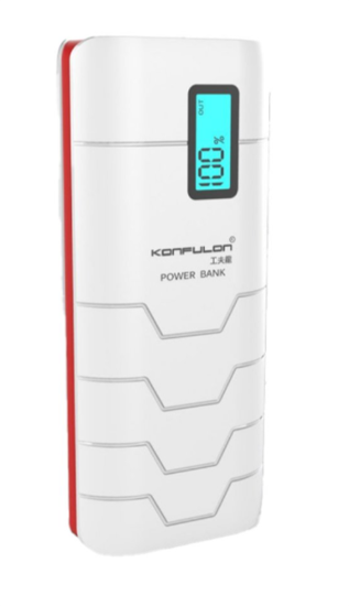Konfulon Capsule II 15.000 mAh Powerbank - Kırmızı